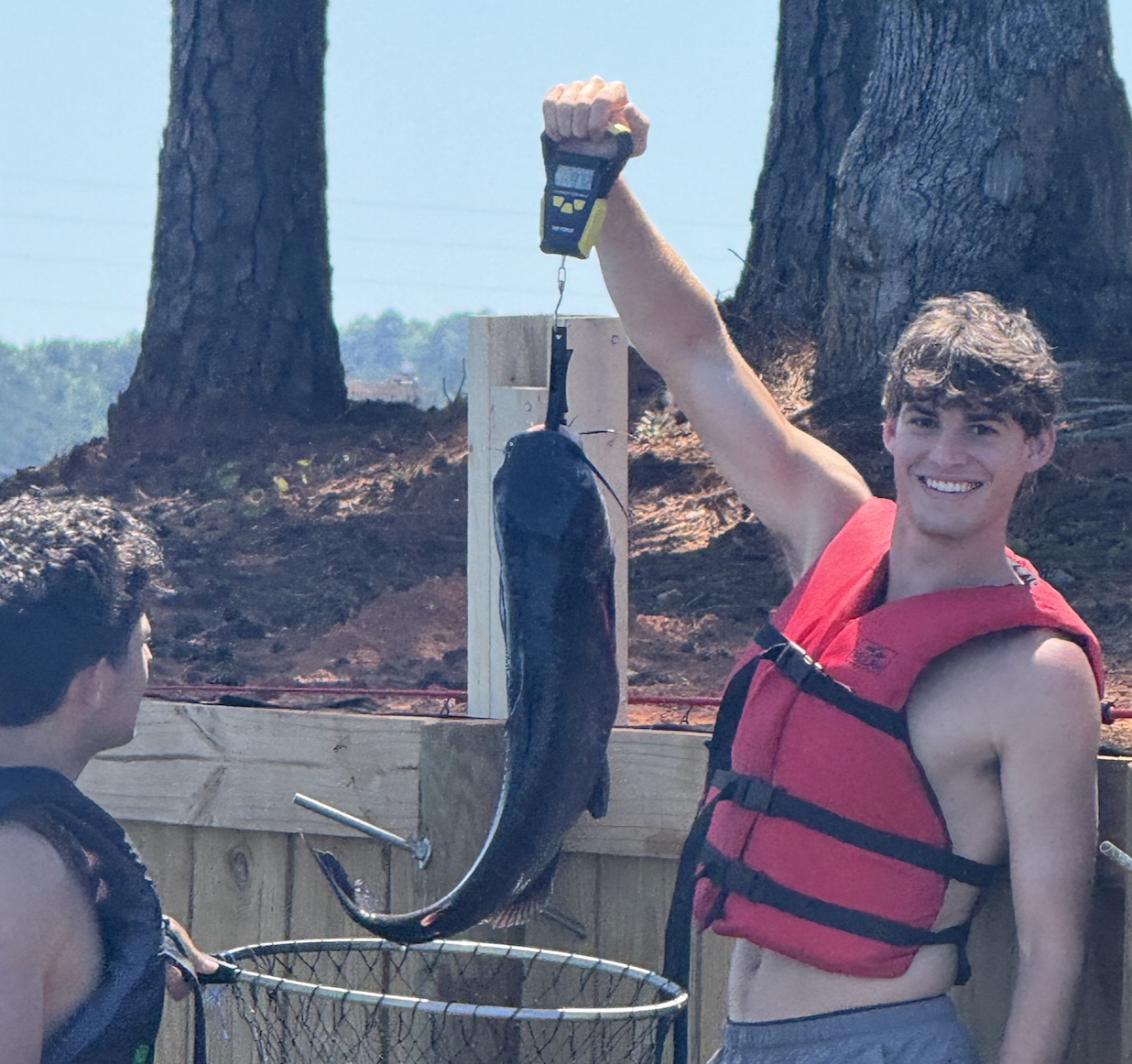 Catfishing Lake Sinclair